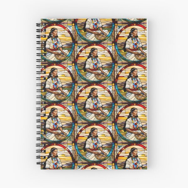 Item preview, Divine Empowerment: The Indigenous Woman Meditating designed and sold by CeciliaGomezArt.