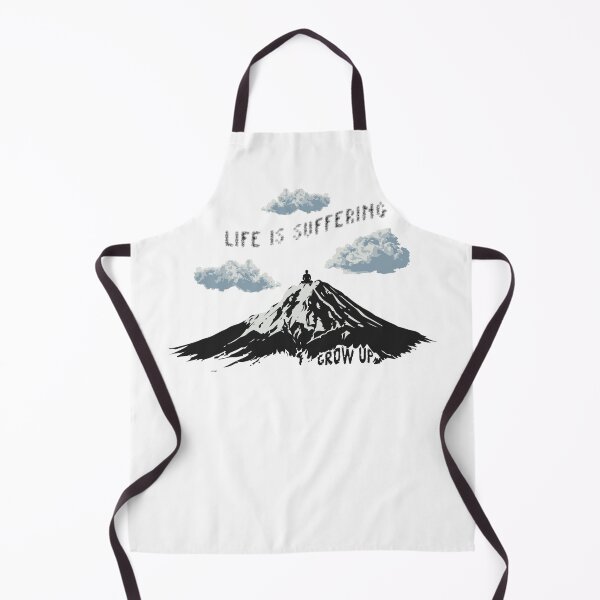Artikelvorschau, Life is suffering - Grow up entworfen und verkauft von VariousGoodies.