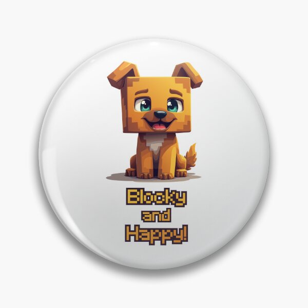Item preview, Blocky and Happy! designed and sold by FiesterArt.