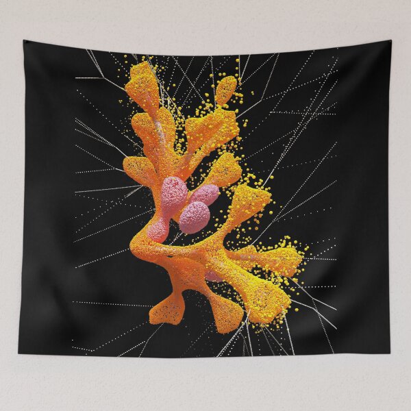 Item preview, Quantic Art. Vibrant Quantum Computing unique art designed and sold by paulo silveira.