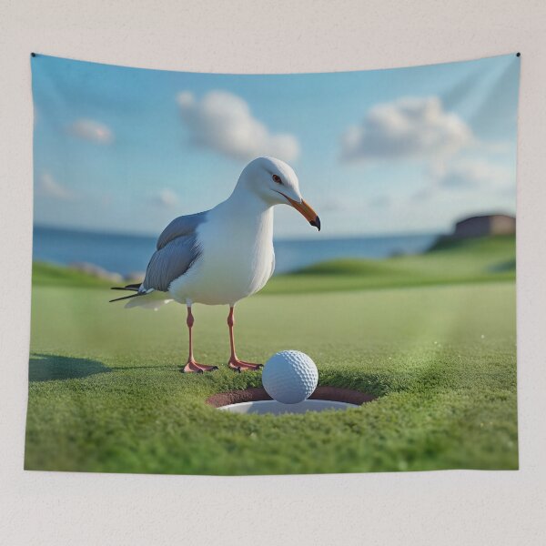 Item preview, Seagull Hole In One designed and sold by Maria Dryfhout.