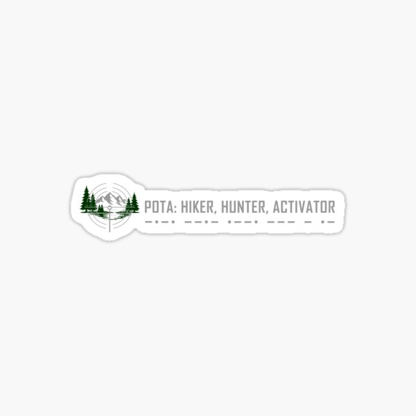 Item preview, POTA HIKER HUNTER ACTIVATOR designed and sold by Parks2See.
