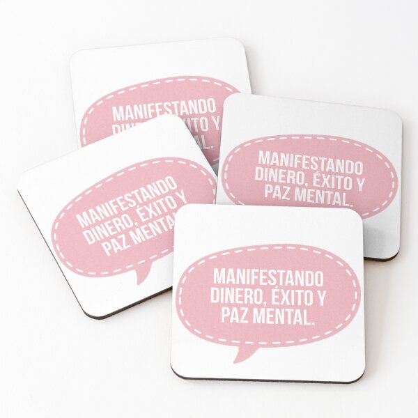Item preview, Manifestando Dinero, Éxito y Paz Mental | Frase Motivacional Moderna designed and sold by themombossjournal.