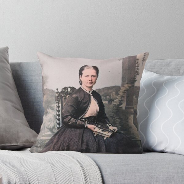 Item preview, Norwegian Woman with Books designed and sold by 19th Century in Color.
