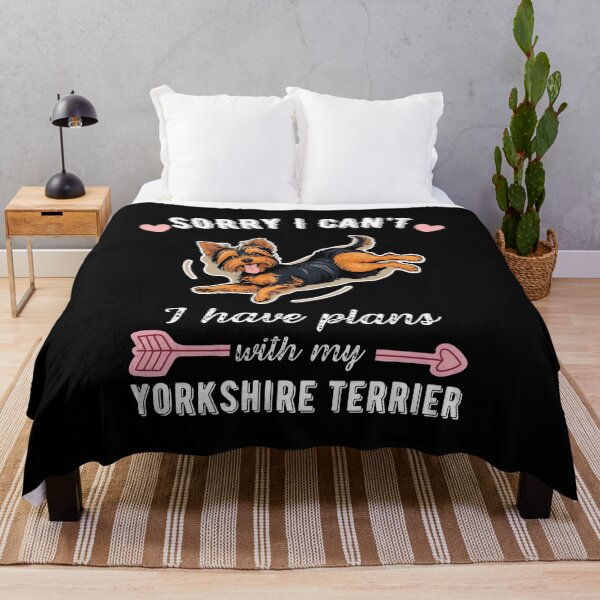 Item preview, Sorry I Can't, I Have Plans With My Yorkshire Terrier – Adorable and Spirited Dog Design designed and sold by GoodyPaws.