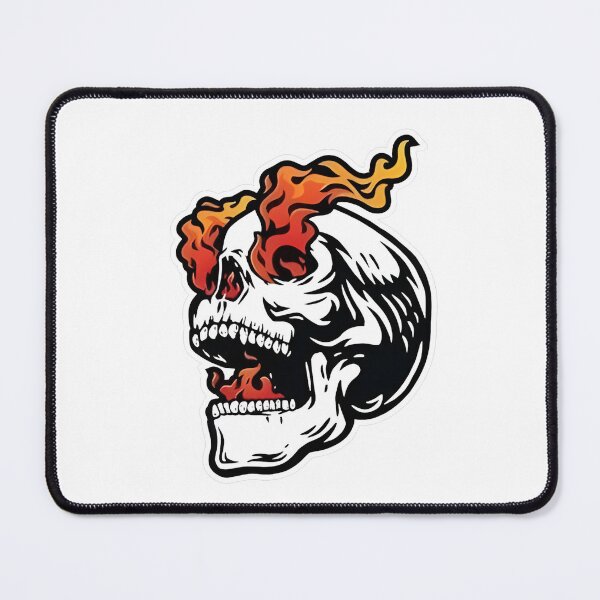 Item preview, FIRE SKULL designed and sold by MonoStyle.