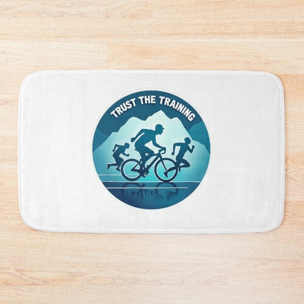 Item preview, Trust the Training – Triathlon Endurance Motivation designed and sold by Triathlongram.