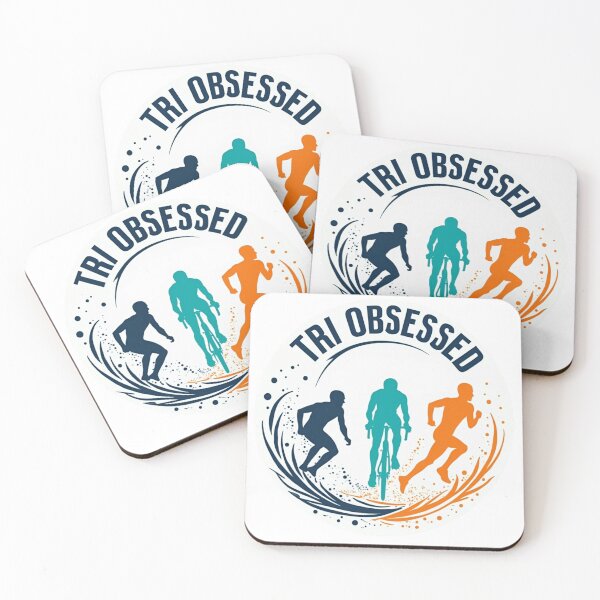 Item preview, TRI OBSESSED – Triathlon Lifestyle Motivation Design designed and sold by Triathlongram.