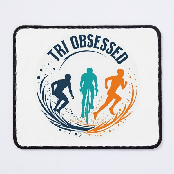 Item preview, TRI OBSESSED – Triathlon Lifestyle Motivation Design designed and sold by Triathlongram.