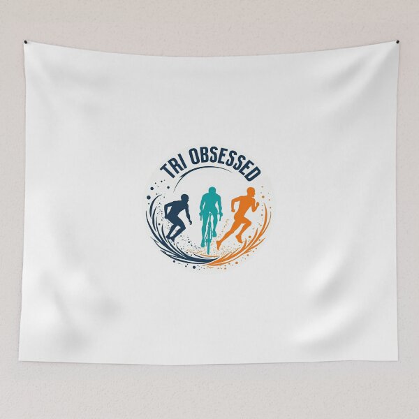 Item preview, TRI OBSESSED – Triathlon Lifestyle Motivation Design designed and sold by Triathlongram.