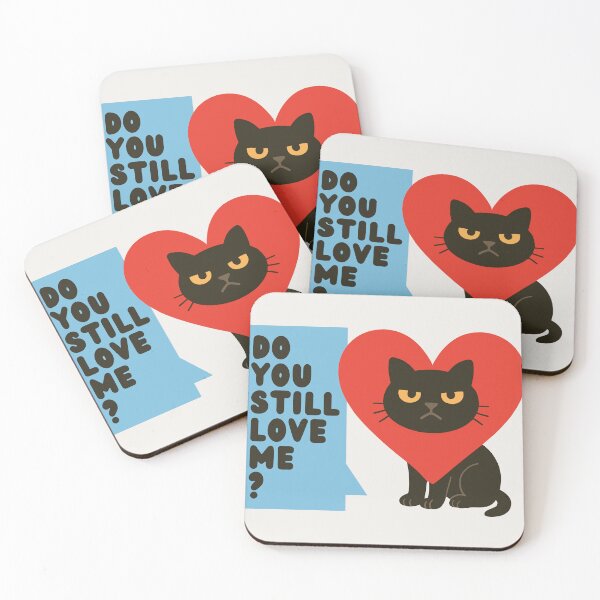Item preview, Do You Still Love Me Anxious Attachment Cat  designed and sold by arowh.