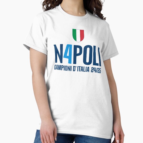 Item preview, Napoli 4th Scudetto Italian Champions 2024/2025 designed and sold by SnoeMerch.