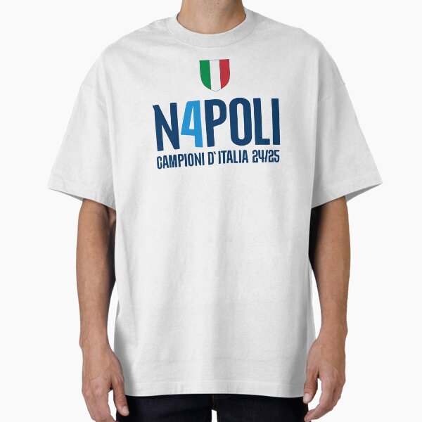 Item preview, Napoli 4th Scudetto Italian Champions 2024/2025 designed and sold by SnoeMerch.