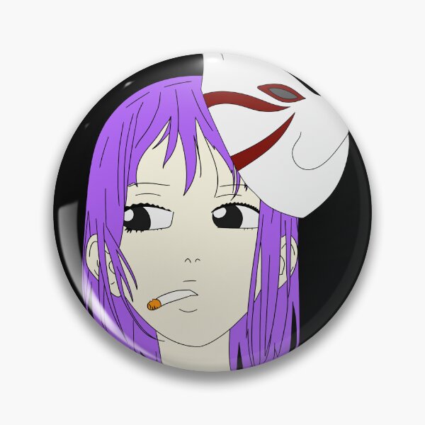 Item preview, Anime girl smoking designed and sold by RuinTheGod.