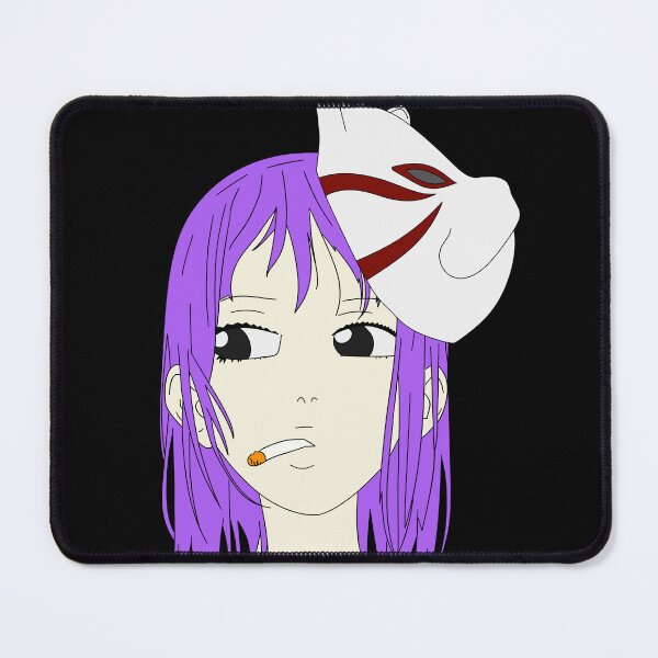 Item preview, Anime girl smoking designed and sold by RuinTheGod.