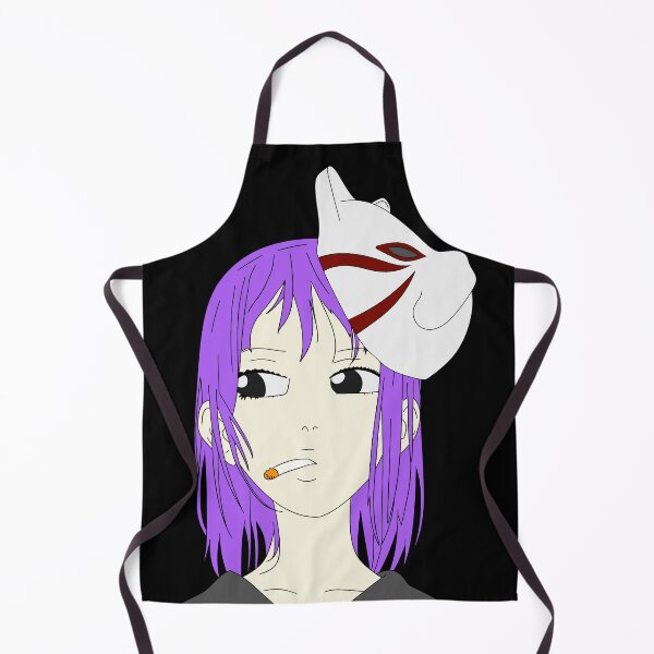 Item preview, Anime girl smoking designed and sold by RuinTheGod.