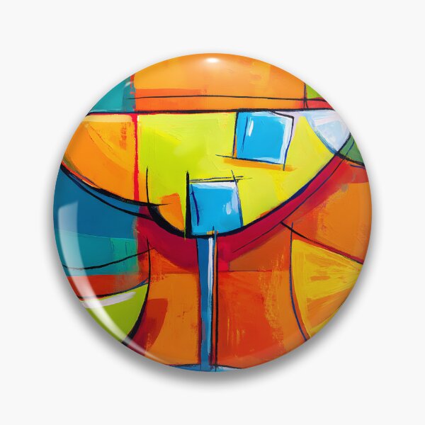 Item preview, Cheers to Summer - A Vibrant Abstract Cocktail Glass Surrounded by Fruit and Ice Cubes designed and sold by OlfactoART Studio.