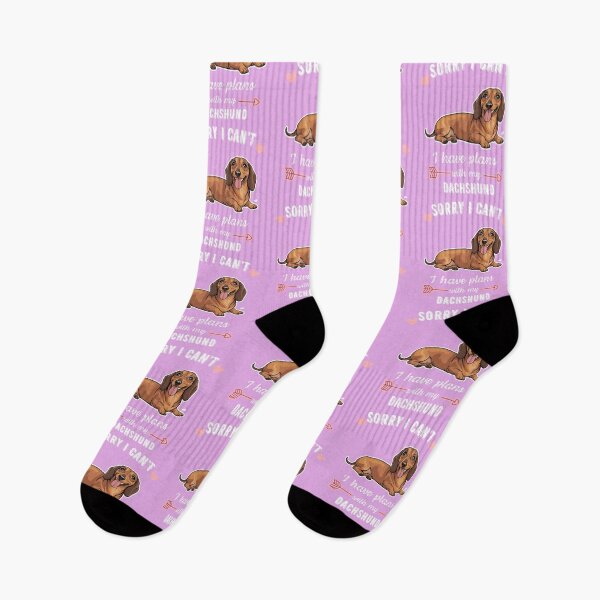 Item preview, Sorry I Can't, I Have Plans With My Dachshund – Bold and Adorable Dog Design designed and sold by GoodyPaws.