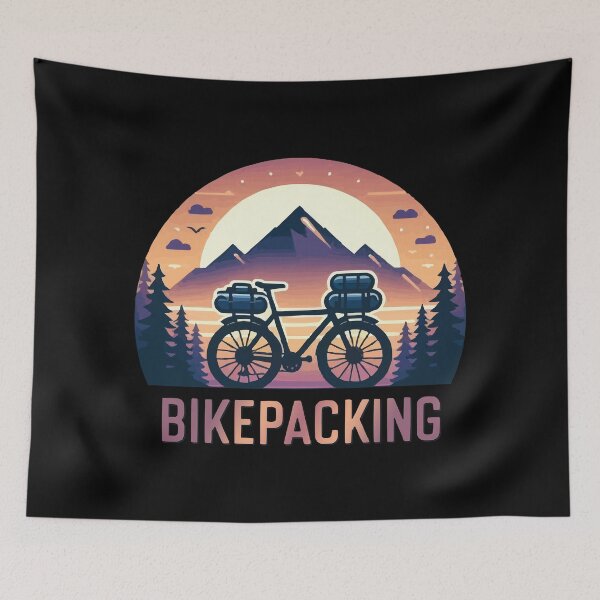 Item preview, Retro Gravel Expedition: Bikepacking designed and sold by mergmart.