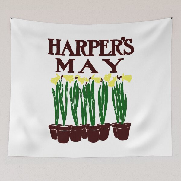 Item preview, Harper's 1899 Edward Penfield Daffodils designed and sold by Pixelchicken.
