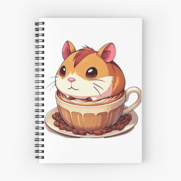 Item preview, Hamster Acurrucado en Taza de Café designed and sold by Bit Canvas.