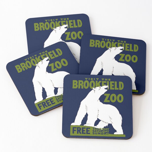 Item preview, Brookfield Zoo, Federal Art Program Poster 1936 designed and sold by Pixelchicken.