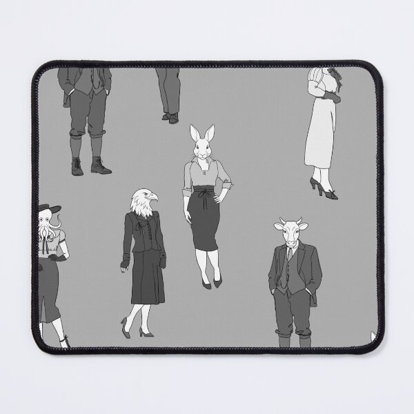Item preview, 1940s humanoid anthropomorphic animal people designed and sold by Gossip Rag.