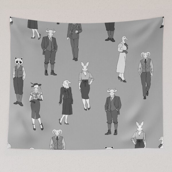 Item preview, 1940s humanoid anthropomorphic animal people designed and sold by Gossip Rag.