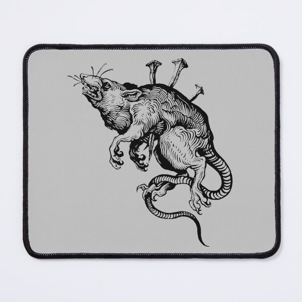 Item preview, Dark Gothic Rat Art, Decay Horror Nature Image, Alternative Cottagecore Aesthetic Shirt, Macabre Gift, Gothic Design, Horror Lovers Gift designed and sold by ReFreshU Shop Designs.