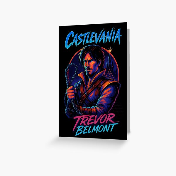 Item preview, Trevor Belmont Nightstrike Shirt | Castlevania Fanart | 80s Retro Neon Slayer Style | Netflix Anime Inspired Design designed and sold by WAUZ.