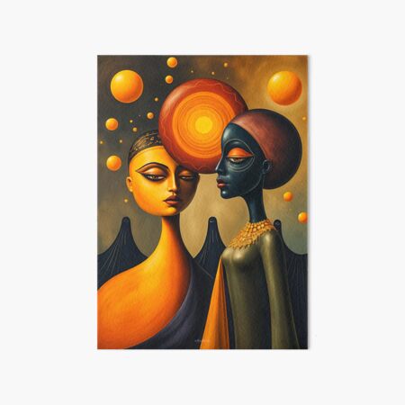 Aperçu de l'œuvre Décor dans le style des motifs africains créée et vendue par BoBiloArt.