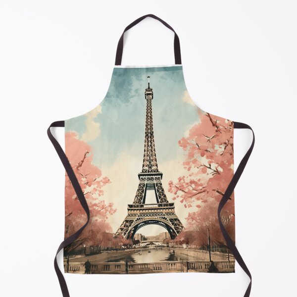 Item preview, A Vintage Travel Illustration of Paris - France designed and sold by GoodOldVintage.