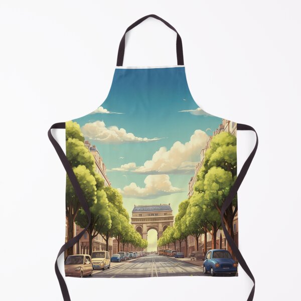 Item preview, A Vintage Travel Illustration of Paris - France designed and sold by GoodOldVintage.