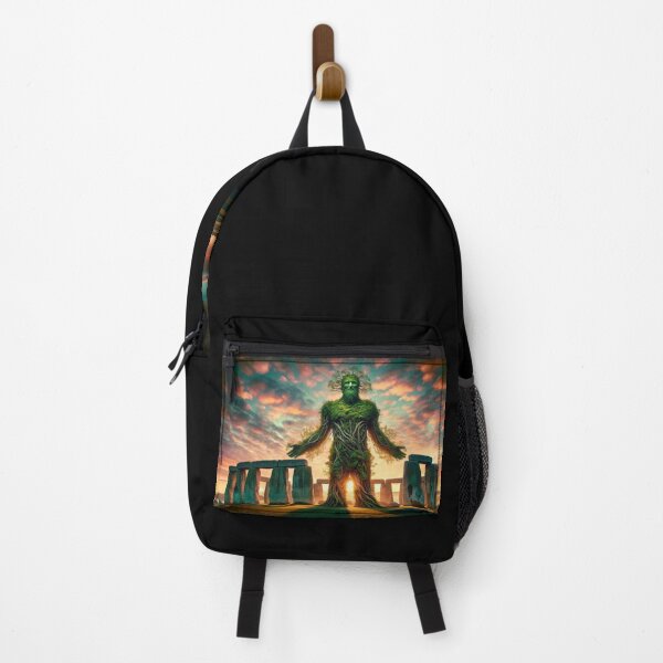 Item preview, The Green Man at Stonehenge - Sunrise Guardian designed and sold by leyfinder.