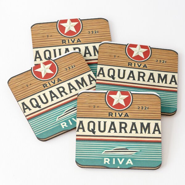 Item preview, Aquarama Riva - Vintage Boat Design designed and sold by Asfyi.
