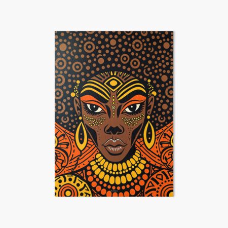 Aperçu de l'œuvre Décor dans le style des motifs africains #3 créée et vendue par BoBiloArt.