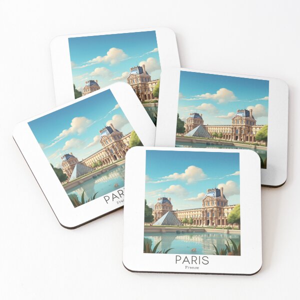 Item preview, A Vintage Travel Illustration of Paris - France designed and sold by GoodOldVintage.