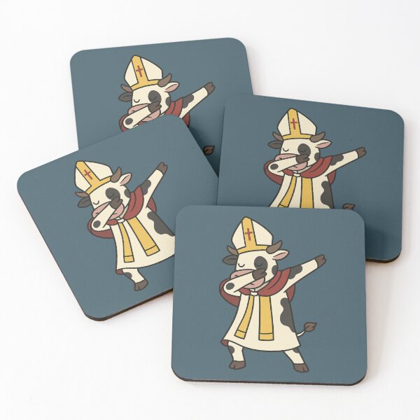 Item preview, Funny Dabbing Holy Cow Heifer Priest Pope Halloween designed and sold by d247.