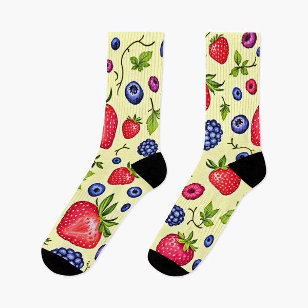Item preview, Mixed Berry Seamless Pattern designed and sold by Health And Fitness Posts e-Store.