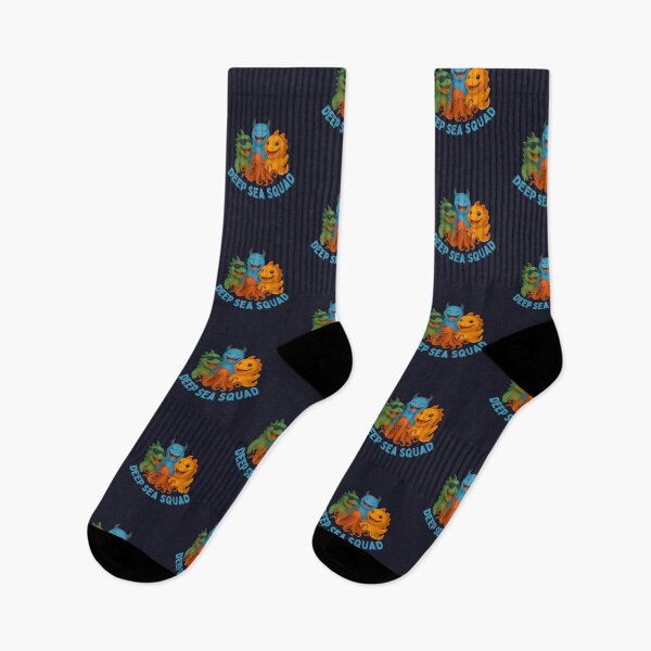 Item preview, Deep Sea Squad - Cute Sea Monster Friends designed and sold by LittleMiddleMomma.