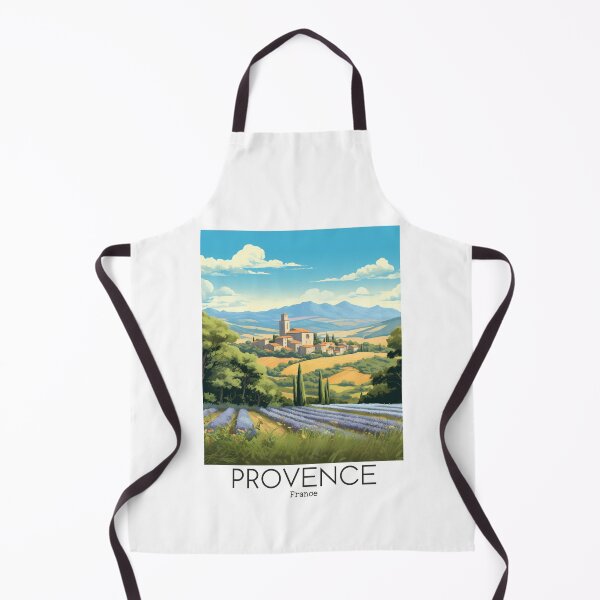 Item preview, A Vintage Travel Illustration of Provence - France designed and sold by GoodOldVintage.