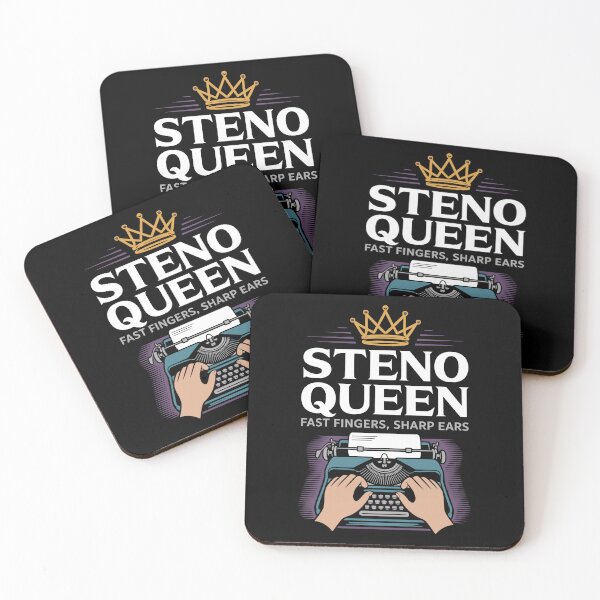 Item preview, Steno Queen | Funny Court Reporter designed and sold by tmerchtrends.