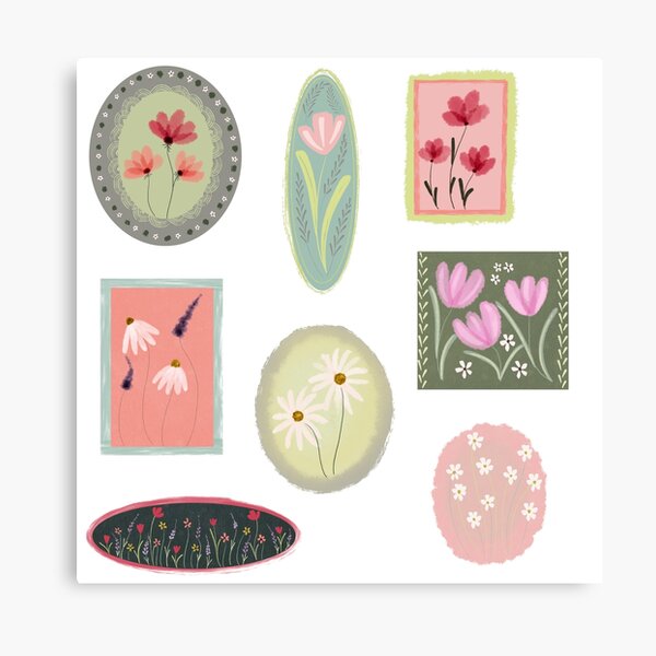 Aperçu de l'œuvre Motif floral créée et vendue par BlossomandIvy.