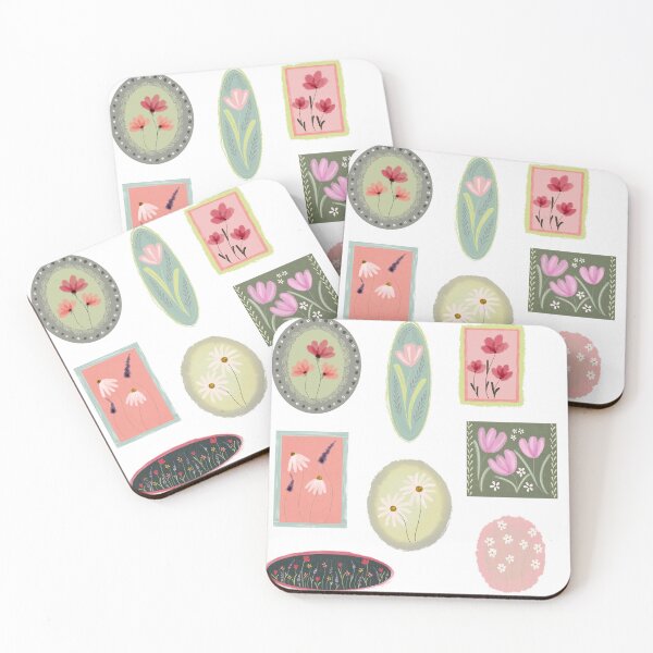 Item preview, Floral pattern designed and sold by BlossomandIvy.