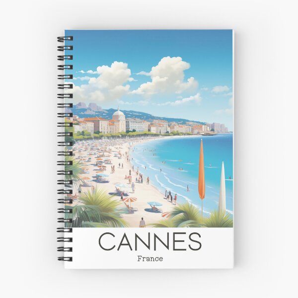 Item preview, A Vintage Travel Illustration of Cannes - France designed and sold by GoodOldVintage.