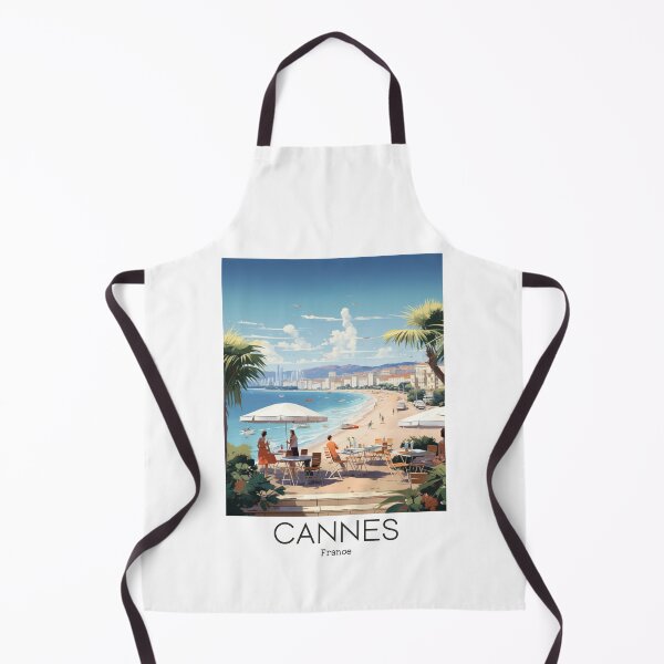 Item preview, A Vintage Travel Illustration of Cannes - France designed and sold by GoodOldVintage.