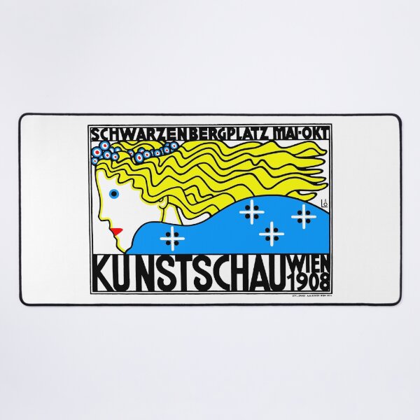 Item preview, 1908 Vienna Art Nouveau Art Show Fair Maiden designed and sold by Pixelchicken.