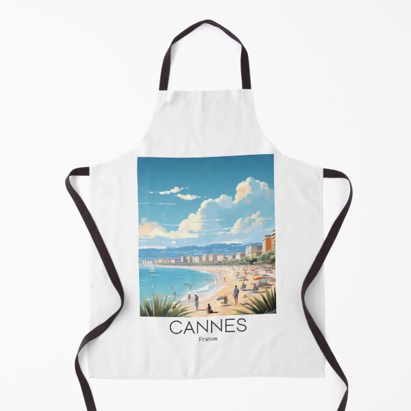 Item preview, A Vintage Travel Illustration of Cannes - France designed and sold by GoodOldVintage.
