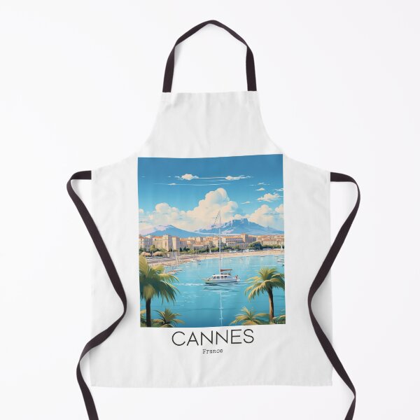 Item preview, A Vintage Travel Illustration of Cannes - France designed and sold by GoodOldVintage.