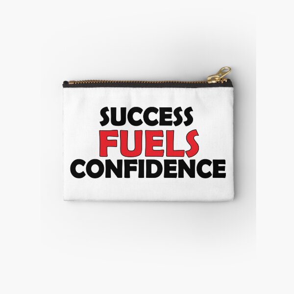 Item preview, success fuels confidence designed and sold by Positive Mindzet!.